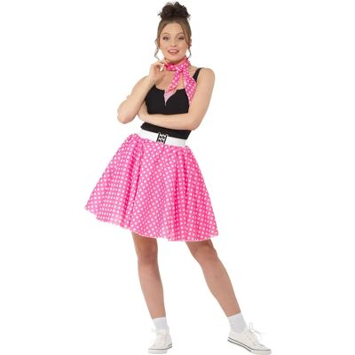 Marque Modèle Robe à Pois Rose - Robe - Publicité Marque Modèle Robe à Pois Rose - Robe - Publicité