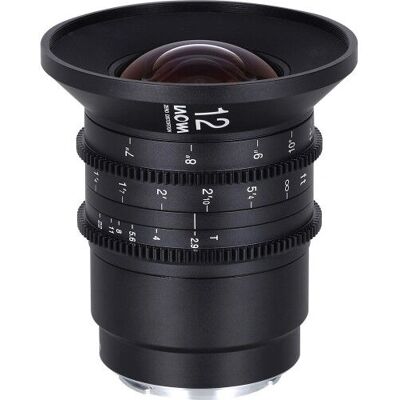 Laowa 12mm T2.9 Zero-D Cine - Objetivo Laowa 12mm T2.9 Zero-D Cine - Objetivo