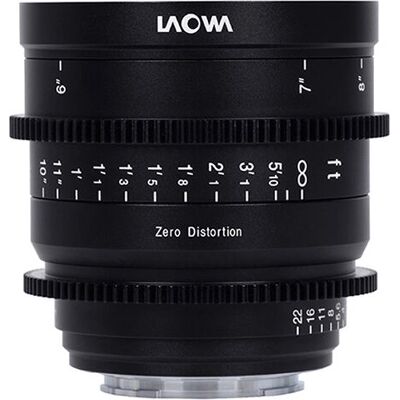 Laowa - 15mm t/2.1 Zero-D Cine - RF Mount - Schwarz - Lens Laowa - 15mm t/2.1 Zero-D Cine - RF Mount - Schwarz - Lens