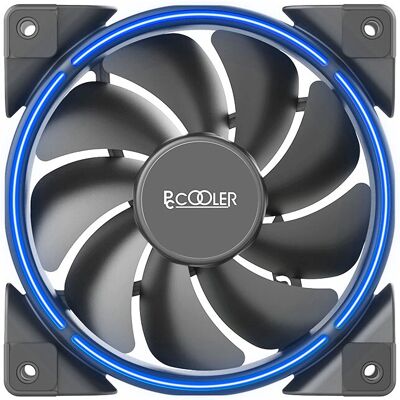 Pccooler Corona Blaue LED Lüfter 120mm - Computer Gehäuselüfter Pccooler Corona Blaue LED Lüfter 120mm - Computer Gehäuselüfter