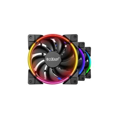 PcCooler Corona FRGB 3-in-1 - 120mm Mehrfarben Computer Lüfter PcCooler Corona FRGB 3-in-1 - 120mm Mehrfarben Computer Lüfter