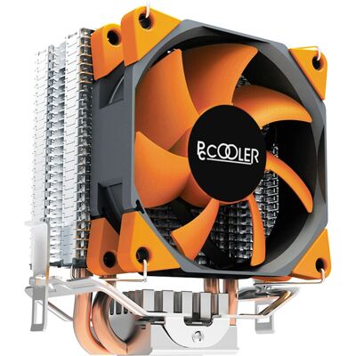Pccooler S88 Dissipatore CPU - 98W TDP, Arancione, 113mm Pccooler S88 Dissipatore CPU - 98W TDP, Arancione, 113mm