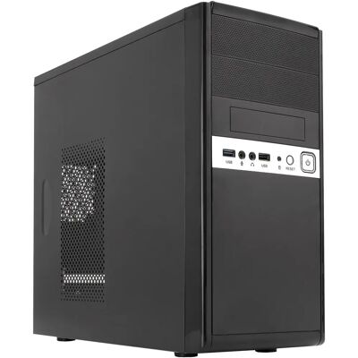 Caja PC Unykach UK 6011 Micro ATX - Negra - Fuente 500W Caja PC Unykach UK 6011 Micro ATX - Negra - Fuente 500W