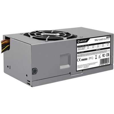 Alimentation Unykach 350W - PFC actif - Argent Alimentation Unykach 350W - PFC actif - Argent