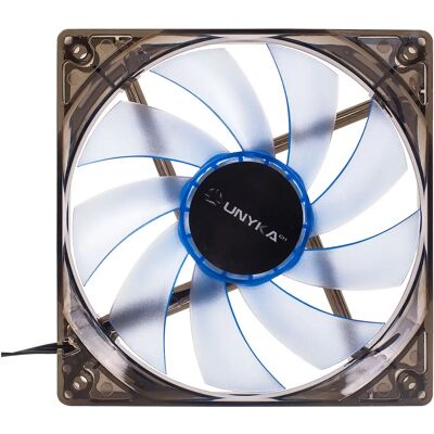 Ventilateur refroidisseur UNYKAch 51791 - Gris, Transparent, Bleu Ventilateur refroidisseur UNYKAch 51791 - Gris, Transparent, Bleu