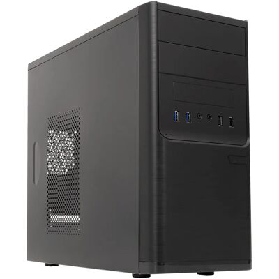 Unykach Dark Shadow MicroATX Gehäuse - 500W Netzteil - Schwarz Unykach Dark Shadow MicroATX Gehäuse - 500W Netzteil - Schwarz