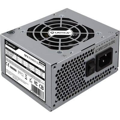 Alimentatore Unykach SFX 450W - Compatto, Silenzioso, Certificato Alimentatore Unykach SFX 450W - Compatto, Silenzioso, Certificato