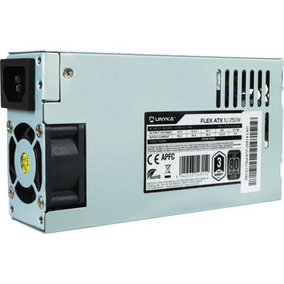 Unykach UKPSU1U40003 Strömförsörjning 250W 20+4Pin ATX Silver Unykach UKPSU1U40003 Strömförsörjning 250W 20+4Pin ATX Silver