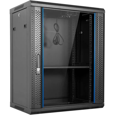 Armario Rack Mural Aiten Data AI6415 - 15U Negro Armario Rack Mural Aiten Data AI6415 - 15U Negro