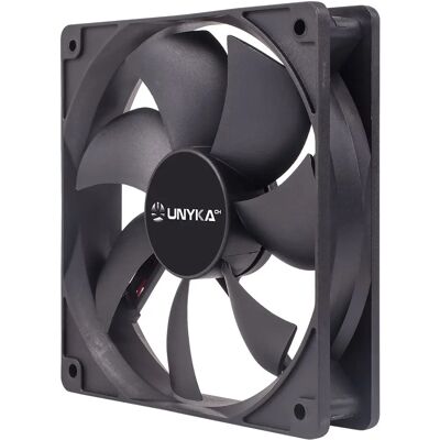 UNYKAch 51800 Ventilador Preto 12cm para PC - Sistema de refrigeração UNYKAch 51800 Ventilador Preto 12cm para PC - Sistema de refrigeração
