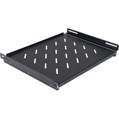 Mensole scorrevoli Aiten Data - 19" Rack, Prof 450mm, Acciaio, Nero Mensole scorrevoli Aiten Data - 19" Rack, Prof 450mm, Acciaio, Nero