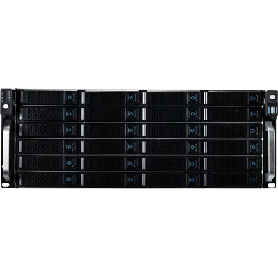 Carcasa de servidor rack UNYKAch 80.40.24 - Negro, Plata Carcasa de servidor rack UNYKAch 80.40.24 - Negro, Plata