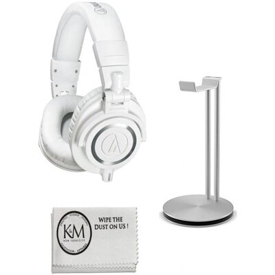 Audio-Technica ATH-M50x Weiß Kopfhörer - Studio, On-Ear, 3,5 mm Audio-Technica ATH-M50x Weiß Kopfhörer - Studio, On-Ear, 3,5 mm