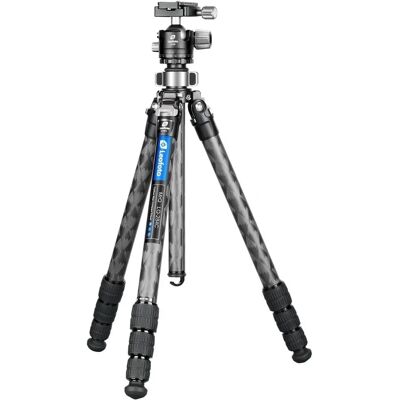 Leofoto Série Mr Q LQ-284C Trépied en Carbone avec LH-36 - Supporte 10kg - Publicité Leofoto Série Mr Q LQ-284C Trépied en Carbone avec LH-36 - Supporte 10kg - Publicité