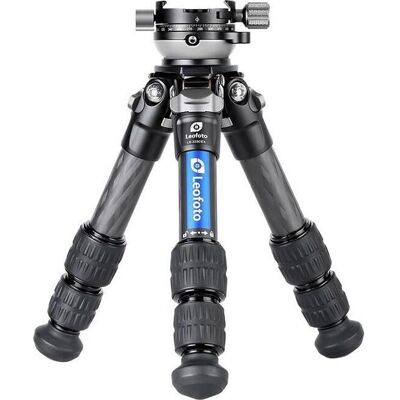Trépied en carbone Leofoto LS-223CEX avec tête RH-0 Trépied en carbone Leofoto LS-223CEX avec tête RH-0