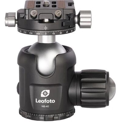 Leofoto NB-40+NP-50 Stativkopf - Unterstützung 25kg, Leicht, Arca-Swiss Leofoto NB-40+NP-50 Stativkopf - Unterstützung 25kg, Leicht, Arca-Swiss