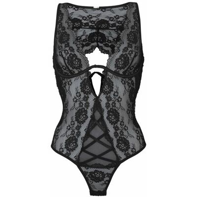JETTE Schwarzer Body mit Spitze - Bodies JETTE Schwarzer Body mit Spitze - Bodies