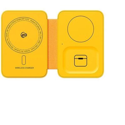 WEKOME WP-U172 - 3-in-1 Wireless Charger MagSafe für iPhone, Watch, AirPods + Spiegel WEKOME WP-U172 - 3-in-1 Wireless Charger MagSafe für iPhone, Watch, AirPods + Spiegel