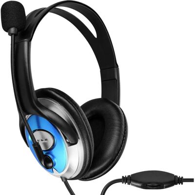 Casque LinQ S195 Dual 3,5 mm avec micro - Noir - Publicité Casque LinQ S195 Dual 3,5 mm avec micro - Noir - Publicité
