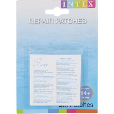 Intex korjauslaastarit - 6 kpl PVC 7x7cm uima-altaat ja täytettävät Intex korjauslaastarit - 6 kpl PVC 7x7cm uima-altaat ja täytettävät