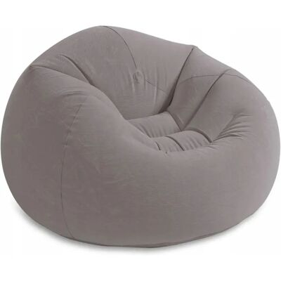 Intex Grå Uppblåsbar Lounge Stol - Utomhusbruk Intex Grå Uppblåsbar Lounge Stol - Utomhusbruk