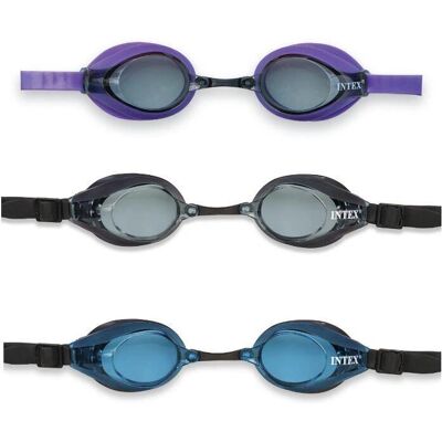 Lunettes de natation Intex Modèle 55691 Anti-buée - Masque de plongée - Publicité Lunettes de natation Intex Modèle 55691 Anti-buée - Masque de plongée - Publicité
