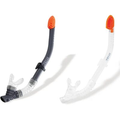 Intex - 55928 - en forme de J - Enfant - Tuba de snorkel - Publicité Intex - 55928 - en forme de J - Enfant - Tuba de snorkel - Publicité