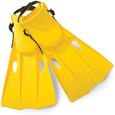 Pinne da Immersione Junior Intex - Verde/Giallo - Per Bambini Pinne da Immersione Junior Intex - Verde/Giallo - Per Bambini