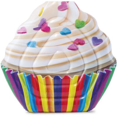 Intex 58770 Floater multicolore a forma di cupcake - Piscina e Spiaggia Intex 58770 Floater multicolore a forma di cupcake - Piscina e Spiaggia
