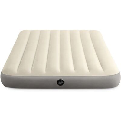 Colchão de ar Intex - Cama inflável dupla resistente - Creme Colchão de ar Intex - Cama inflável dupla resistente - Creme