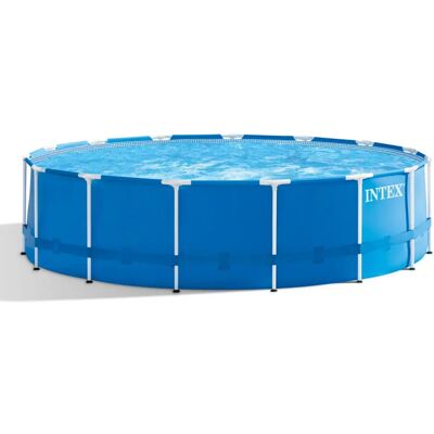 Intex 28242NP Bleu - Piscine surface, 457x122cm, 16805L - Publicité Intex 28242NP Bleu - Piscine surface, 457x122cm, 16805L - Publicité