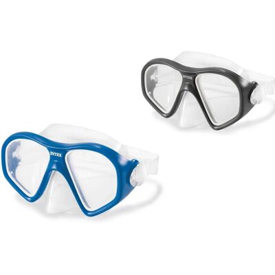 Intex 55975 - Polycarbonaat Duikmasker Assortiment Kleuren voor Volwassenen Intex 55975 - Polycarbonaat Duikmasker Assortiment Kleuren voor Volwassenen