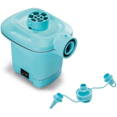 Pompa elettrica Intex 58640 - riempimento rapido, blu, gonfia/sgonfia in minuti Pompa elettrica Intex 58640 - riempimento rapido, blu, gonfia/sgonfia in minuti