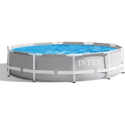 Intex Prism Frame Pool - 305x76 cm - Familien Spaß Intex Prism Frame Pool - 305x76 cm - Familien Spaß