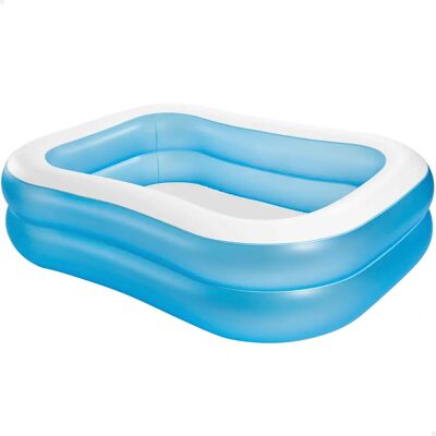 Piscine Gonflable Rectangulaire Intex Bleu/Blanc 540 L - Publicité Piscine Gonflable Rectangulaire Intex Bleu/Blanc 540 L - Publicité