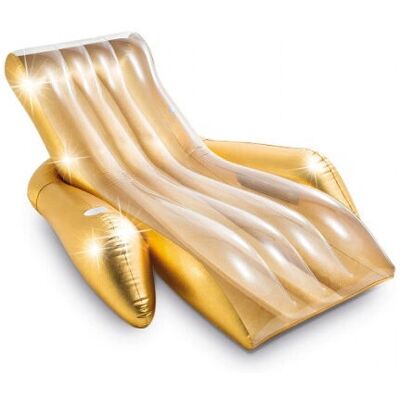 Intex Gull Lounge oppblåsbart flytemadrass Intex Gull Lounge oppblåsbart flytemadrass
