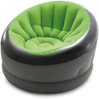 Fauteuil Gonflable Intex Empire Vert - 112x109x69 cm - Fauteuil Gonflable - Publicité Fauteuil Gonflable Intex Empire Vert - 112x109x69 cm - Fauteuil Gonflable - Publicité