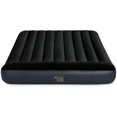 Intex 64150NP Podwójny materac dmuchany - Queen, z wbudowaną pompką, ciemnoniebieski - Materac powietrzny Intex 64150NP Podwójny materac dmuchany - Queen, z wbudowaną pompką, ciemnoniebieski - Materac powietrzny