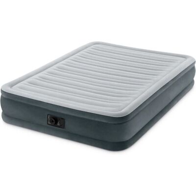 Matelas gonflable Intex 67768 Gris Clair - Publicité Matelas gonflable Intex 67768 Gris Clair - Publicité