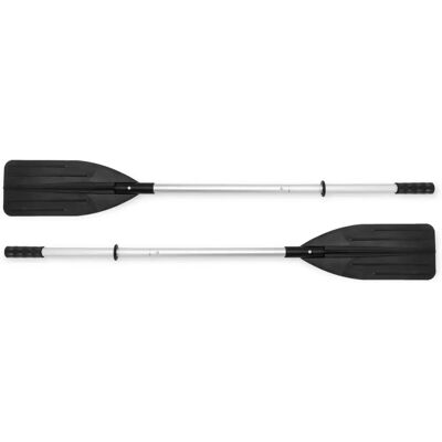 Intex Modèle 69625 - Rames en aluminium noires - 2 pièces - Publicité Intex Modèle 69625 - Rames en aluminium noires - 2 pièces - Publicité