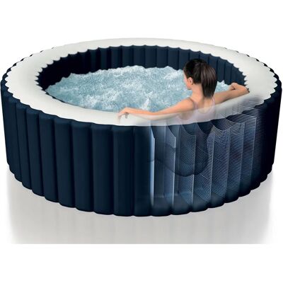Intex PureSpa Whirlpool Bubble Massage Set - 196 x 71 cm - Blau - Spa Whirlpool Intex PureSpa Whirlpool Bubble Massage Set - 196 x 71 cm - Blau - Spa Whirlpool