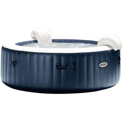 Intex Blau Bubble Spa - 6 Personen Whirlpool mit 170 Düsen Intex Blau Bubble Spa - 6 Personen Whirlpool mit 170 Düsen