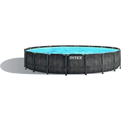 Intex Greywood Rundpool - 549x122 cm - Robustes Premium-Design Intex Greywood Rundpool - 549x122 cm - Robustes Premium-Design