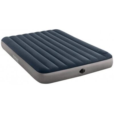 Intex DuraBeam Standard Series Luftbett - Single-High, Grau, Marineblau Intex DuraBeam Standard Series Luftbett - Single-High, Grau, Marineblau