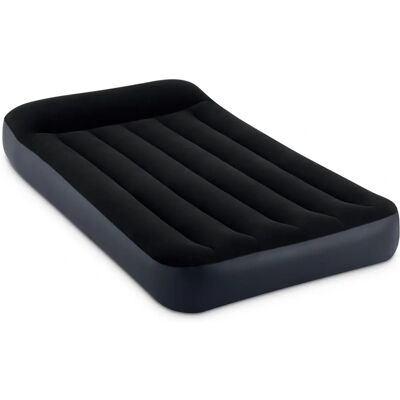 Intex harmaa yksittäinen ilmapatja sähköpumpulla - 99x191x25cm Intex harmaa yksittäinen ilmapatja sähköpumpulla - 99x191x25cm