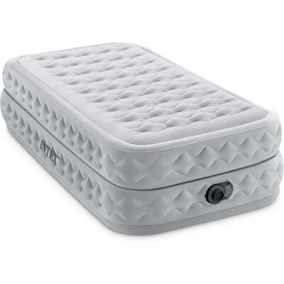 Intex DuraBeam Supreme Luftbett - Hellgrau - Luftmatratze Intex DuraBeam Supreme Luftbett - Hellgrau - Luftmatratze