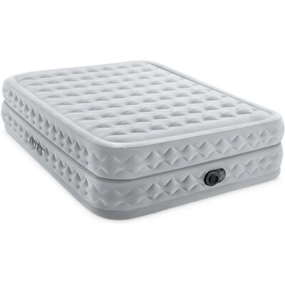 Intex Supreme Air-Flow Dubbelluftmadrass - Grå Intex Supreme Air-Flow Dubbelluftmadrass - Grå