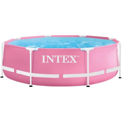Piscina rotonda rosa Intex - 244x76cm - 2843L Piscina rotonda rosa Intex - 244x76cm - 2843L