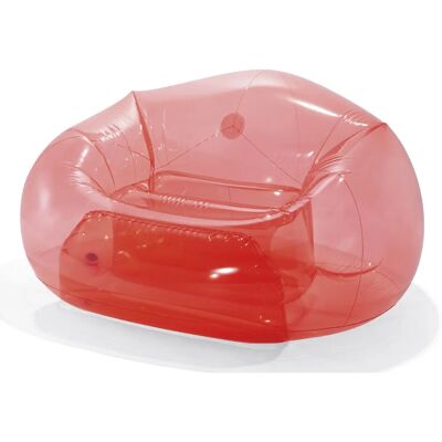 Fauteuil gonflable rose Intex - Légère, Supporte 100kg - Publicité Fauteuil gonflable rose Intex - Légère, Supporte 100kg - Publicité