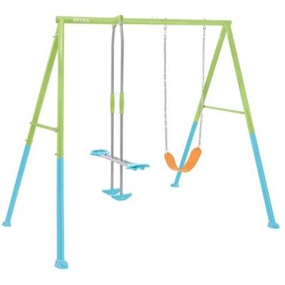 Équipement de Aire de Jeu Intex 44120 - Jeu de Balançoires Coloré - Publicité Équipement de Aire de Jeu Intex 44120 - Jeu de Balançoires Coloré - Publicité
